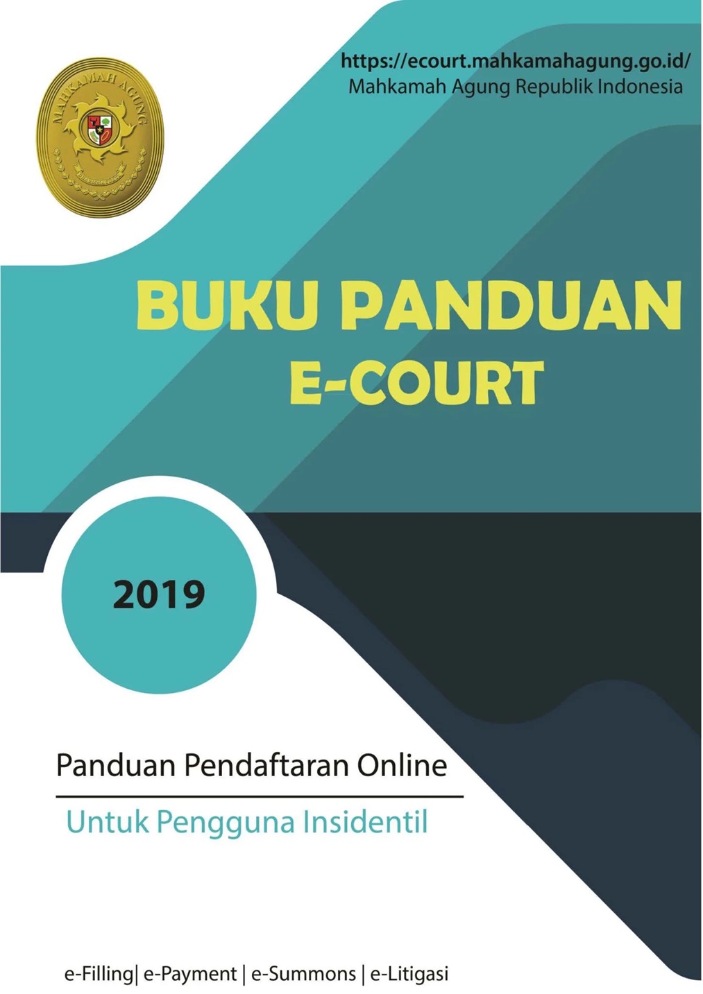 BUKU PANDUAN E COURT NON ADVOKAT