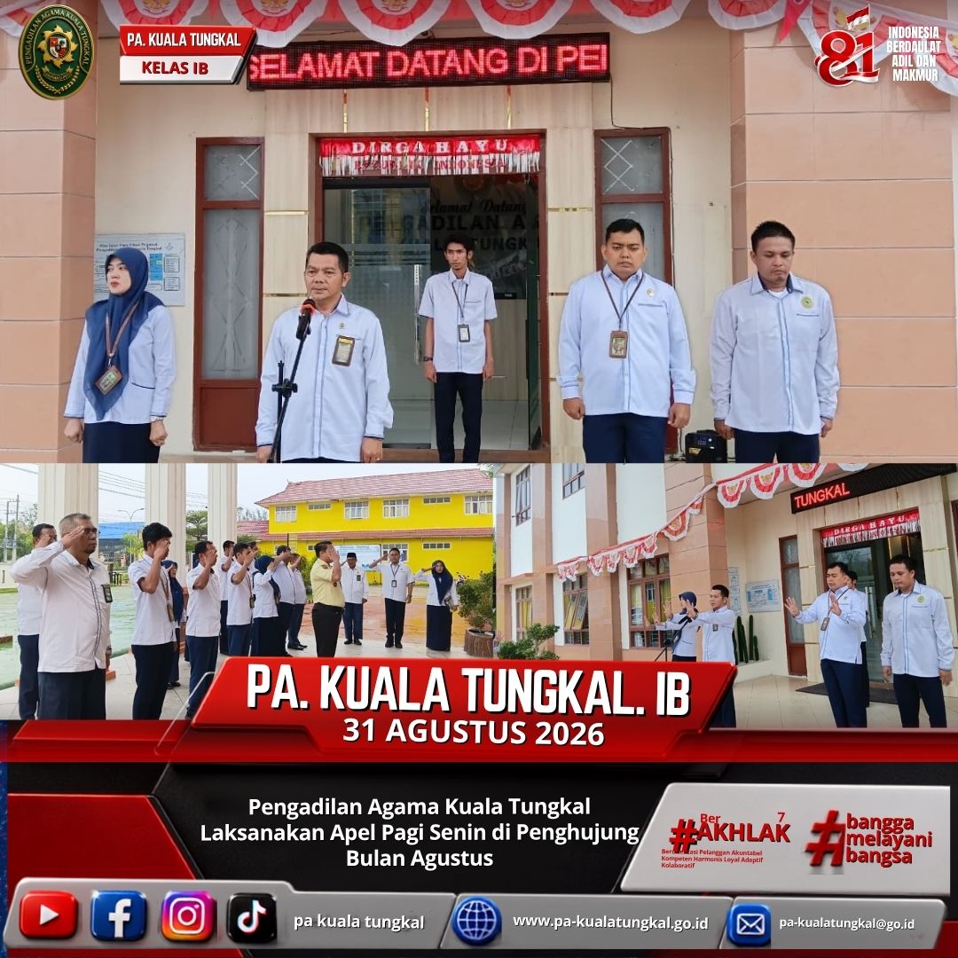 apel pagi tgl 31 ags 26