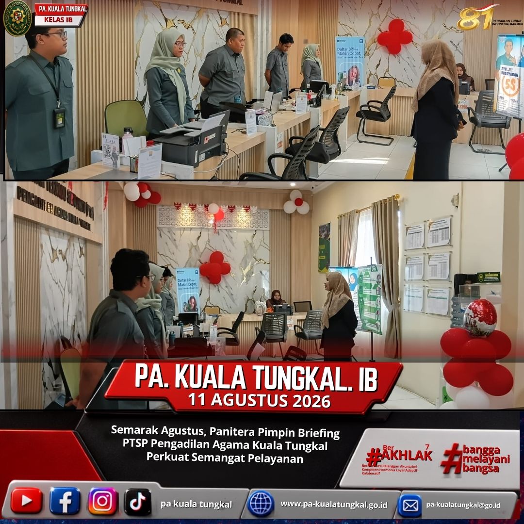 brefing PTSP tanggal 11 Agustus 26
